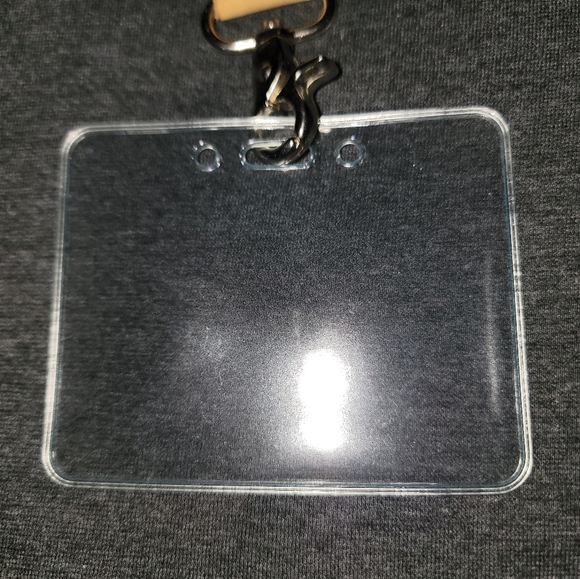 Rainbow Striped Lanyard With Card Holder - 19" - Picture 6 of 8